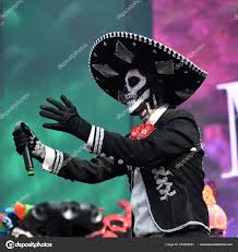 mexican hat sugar skull makeup