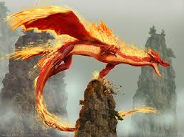 Résultat de recherche d'images pour "dragon de lave"