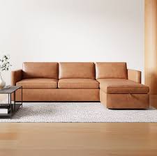 Sleeper Sectional W Storage Chaise