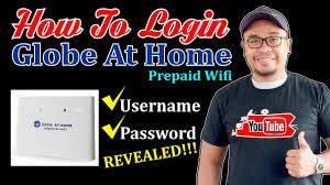 how to login huawei globe at home