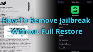 Is jail breaking your iphone illegal? Remove Iphone Jailbreak Without Full Restore No Upgrade Keeps User Data Youtube