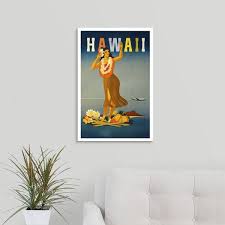 Greatbigcanvas Hawaii Vintage Travel