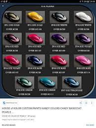 Car Paint Colors Motorcycle Painting