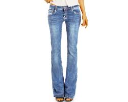 Die jeans ist fester bestandteil in den kleiderschränken vieler frauen. Be Styled Low Waist Bootcut Jeans Hose Mit Tiefer Leibhohe Schlagjeans In Stretch Slim Fit Passform Damen J16p Denim