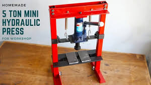 Homemade Mini Hydraulic Press Machine