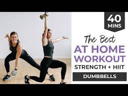 best strength hiit home workout for