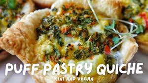 puff pastry mini quiche vegan so