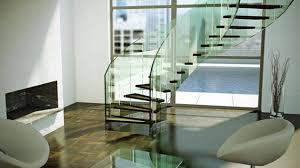 Types of stairs escalier design wood staircase. 22 Sleek Glass Railings For The Stairs Home Design Lover