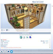 the best sims 4 walk in closet rooms