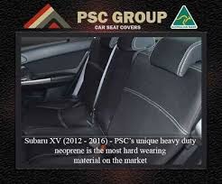 Seat Cover Fits Subaru Xv Front Fb Mp
