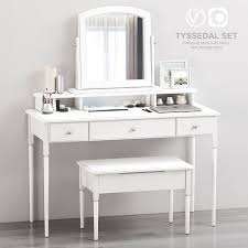 tyssedal dressing table with mirror and