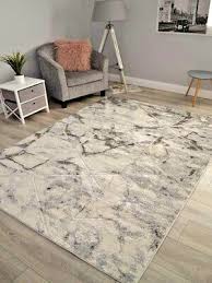 grey shiny silver marble effect living