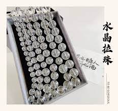 玻璃水晶拉珠肛塞超大超长可定制后庭塞男用肛门塞女用按摩串珠子-Taobao