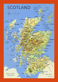 map of scotland maps of scotland