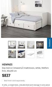 Hemnes Day Bed Ikea 3 Drawers 2