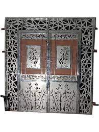 antique stainless steel main gate for home