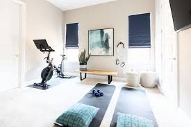 a workout area in any room