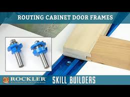 how to make cabinet doors with rail and