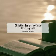 christian sympathy cards simple sympathy