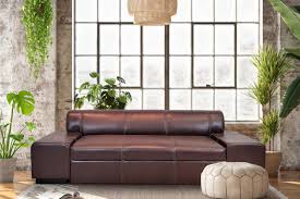 sofa london fs made of natural leather