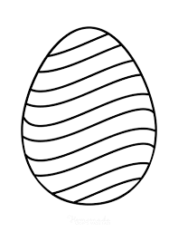 Easter egg templates are a blank illustration of easter eggs used around this holiday period. 66 Easter Egg Coloring Pages Templates Free Printables