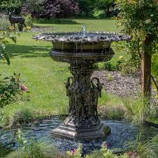 Giant Swan Fountain Garden Wonders Uk