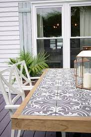 Diy Farmhouse Outdoor Dining Table With