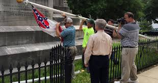confederate flags taken down from