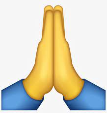 Emoji Emoji Pray Thankyou Thanks - Praying Hands Emoji Png Transparent PNG  - 1024x1039 - Free Download on NicePNG