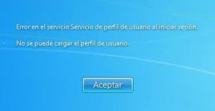 reparar perfil de usuario en windows 10