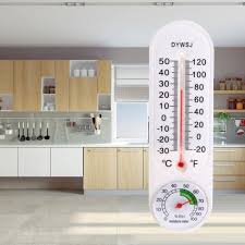 Wall Thermometer Indoor Outdoor Hang