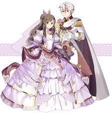 Robin and Sumia as Groom Marth and Bride Caeda [commission from @erumei24]  : r/FireEmblemHeroes