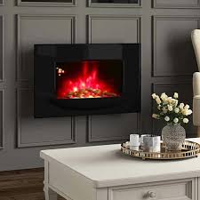 Electric Fireplace Led 7 Flame Colours