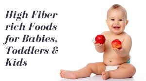 There are a ton of foods that are naturally high in fiber. 8 High Fiber Rich Foods For Babies Toddlers And Kids Fiber Rich Foods For Better Digestion In Kids Youtube
