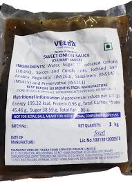 sweet onion sauce veeba 1kg packaging