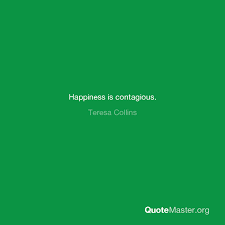 That's because moods can be contagious. Happiness Is Contagious