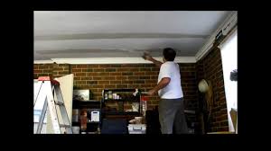 plastering sagging garage ceiling