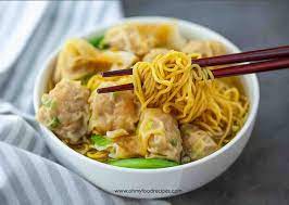 wonton noodle soup 雲吞麵 oh my