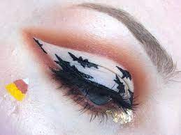 halloween eye makeup art how to