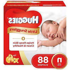 Huggies Little Snugglers Baby Diapers Size Newborn 88 Count
