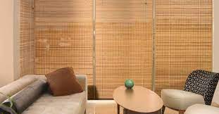 Natural Stylish Bamboo Roll Up Blinds