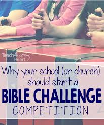 The idea behind is to encourage the youth to study the bible and to know it. How To Start A Bible Trivia Competition In Just One Week Teach 4 The Heart