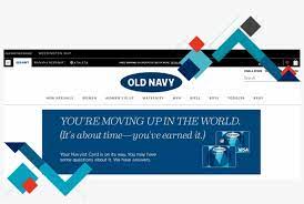 The old navy credit card and visa card both feature a variable 25.99% apr, which is relatively high for a retail card. Old Navy Credit Card Center Cardwithcard Com Old Navy Free Transparent Png Download Pngkey