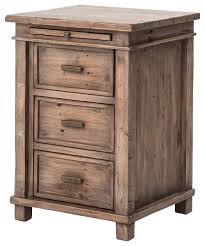 Sierra Reclaimed Wood Bedside Cabinet