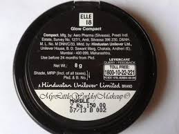 elle 18 glow compact in shade marble