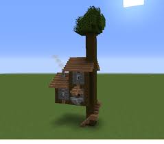 Tree House 3 Blueprints For Minecraft