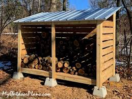 Diy Firewood Shed Plans For Safe Wood