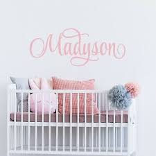 Name Wall Decal Personalized Teen Girls