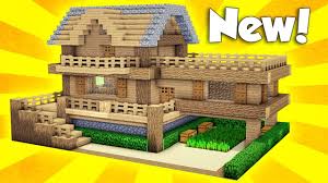 Minecraft house designmarch 20, 2014. Minecraft Wooden Survival House Tutorial How To Build A House In Minecraft Easy Youtube