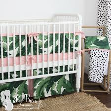 palm leaf crib bedding 51